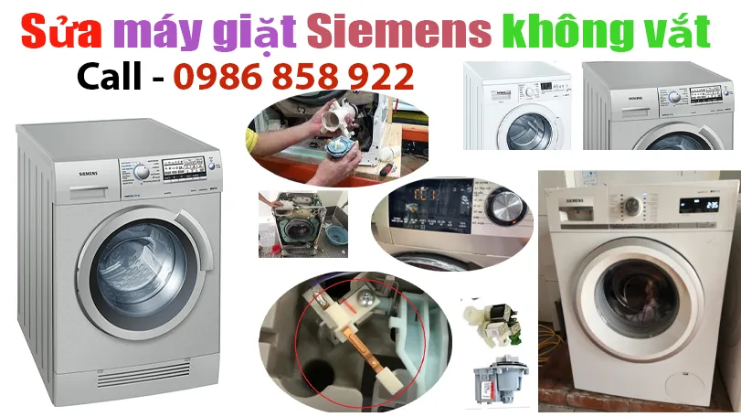 sửa máy giặt siemens không vắt tại hà nội