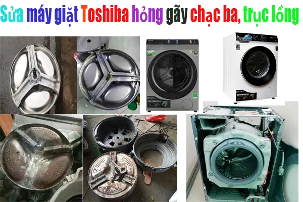 thay ba chạc máy giặt Toshiba tại hà nội