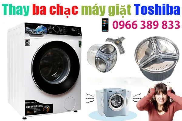 thay ba chạc máy giặt Toshiba tại hà nội