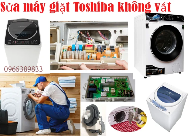 sửa máy giặt Toshiba không vắt tại hà nội