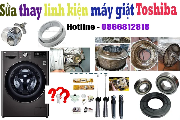 Bảo hành & sửa chữa máy giặt Toshiba top 1 Hà Nội