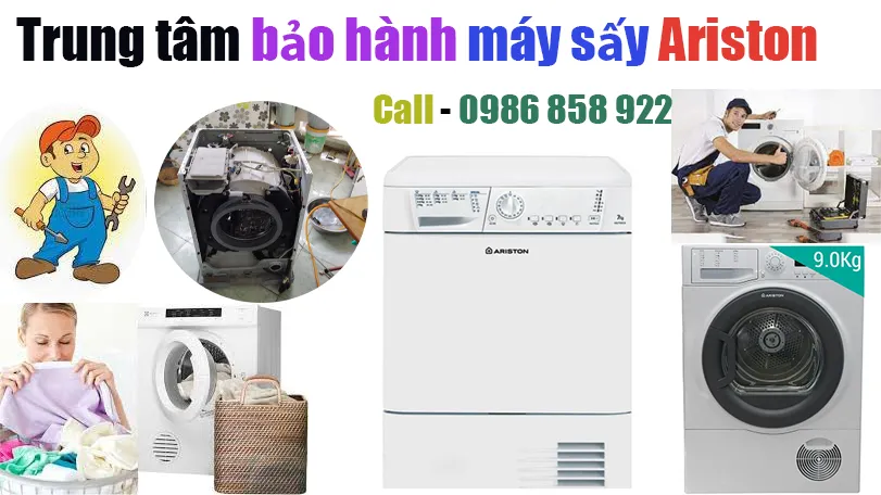 trung tâm bảo hành máy sấy quần áo Ariston chính hãng