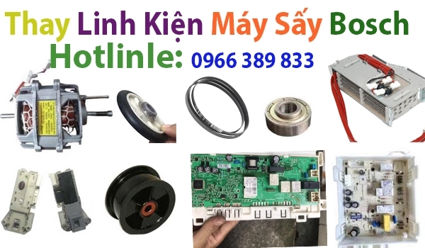 thay sửa chữa linh kiện máy sấy quần áo