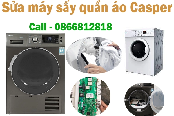 sửa máy sấy quần áo Casper tại hà nộii