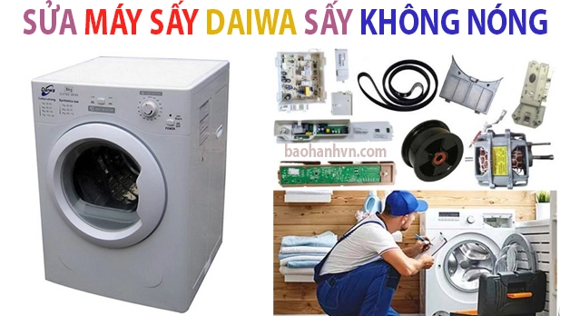  Sửa Chữa Máy Sấy Daiwa Sấy Không Nóng