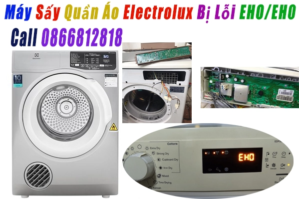 sửa máy sấy quần áo Electrolux bị lỗi EH0