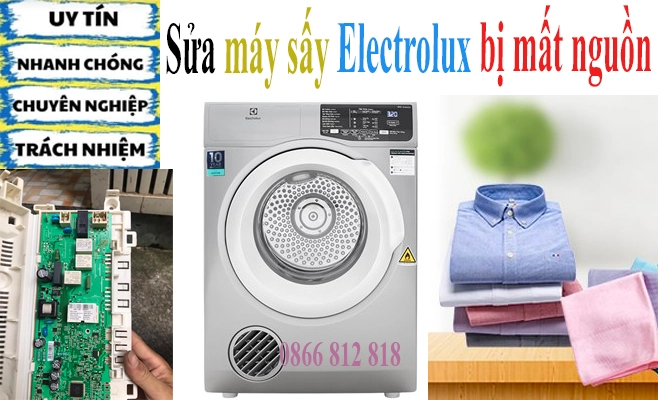 sửa máy sấy Electrolux bị mất nguồn tại hà nội