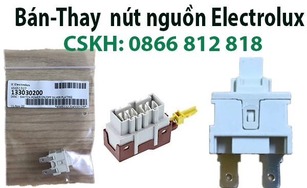 thay nút nguồn sửa chữa máy sấy Electrolux