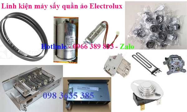 thay sửa linh kiện máy sấy Electrolux tại hà nội
