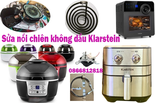 sửa nồi chiên không dầu klarstein tại hà nội