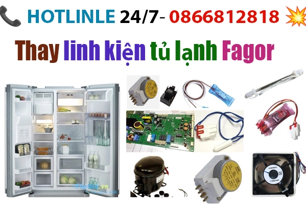 sửa tủ lạnh Fagor điện không vào tại hà nội
