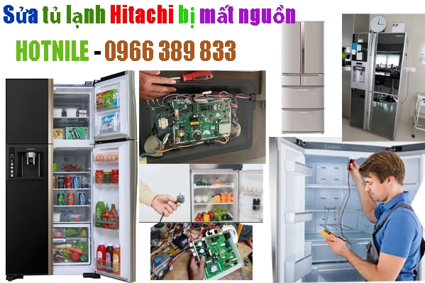 sửa tủ lạnh Hitachi không vào điện, mất nguồn tại hà nội