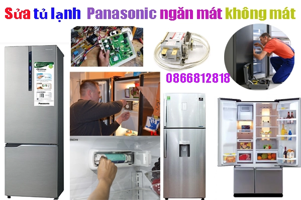 sửa tủ lạnh Panasonic ngăn mát không mát tại hà nội
