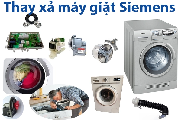 Thay xả máy giặt Siemens tại hà nội