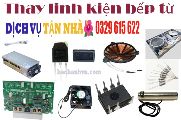 thay linh kiện bếp từ tại hà nội