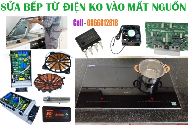 sửa bếp từ mất nguồn không vào điện tại hà nội
