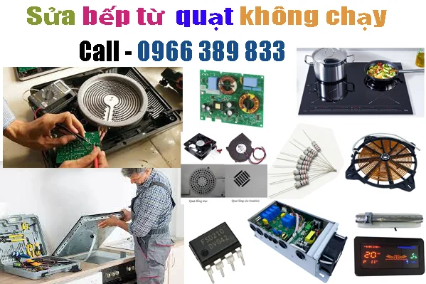 sửa bếp từ quạt không chạy tại hà nội