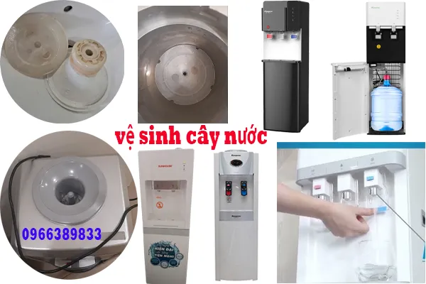 vệ sinh cây nước có cặn mùi hôi tại hà nội