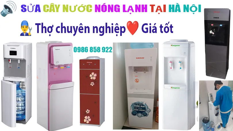 sửa cây nước nóng lạnh tại hà nội