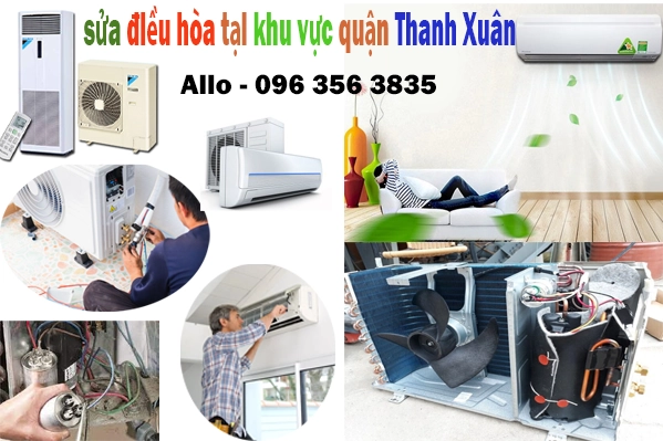 sửa điều hòa tại khu vực quận Thanh Xuân