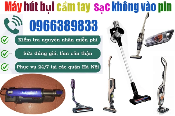 Máy hút bụi cầm tay không sạc pin được