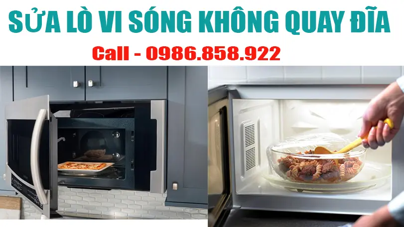 sửa lò vi sóng không quay đĩa tại hà nội