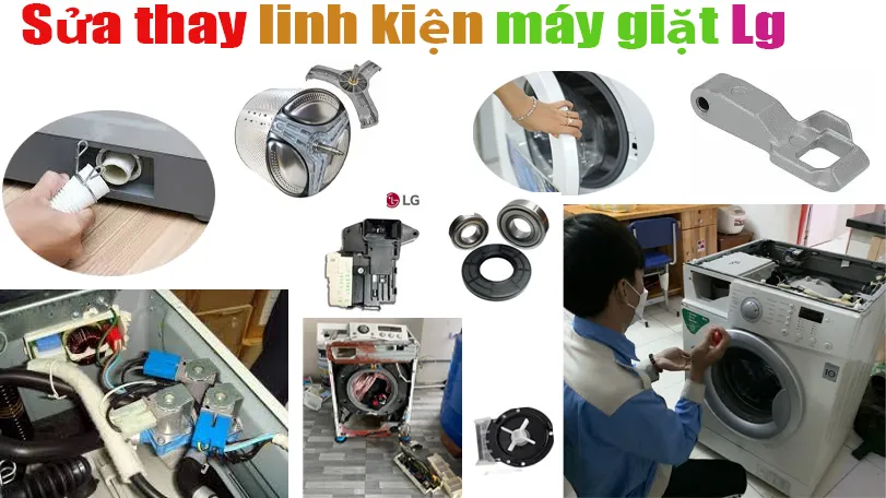 sửa máy giặt Lg cửa ngang tại hà nội