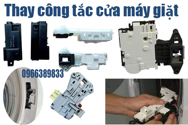 thay bán công tắc cửa máy giặt các hãng