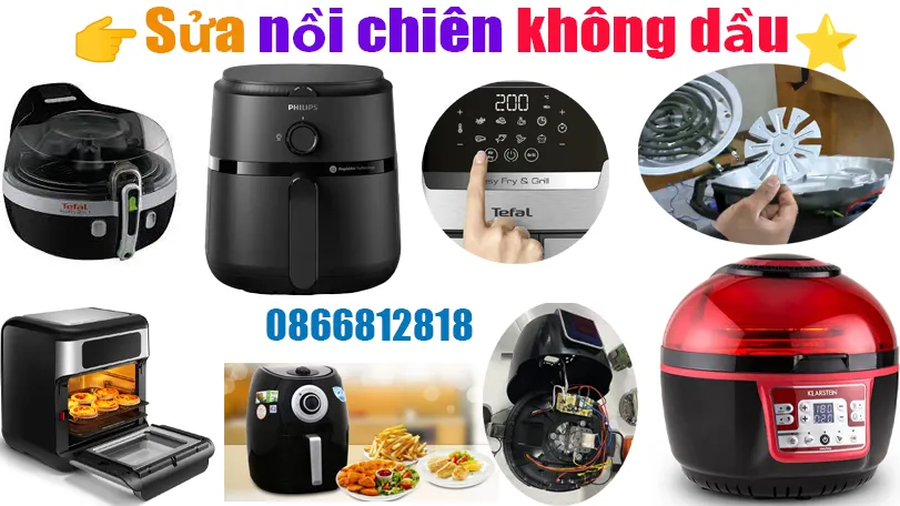 Sửa nồi chiên không dầu tại hà nội