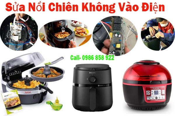 sửa nồi chên không dầu không vào điện tại Hà Nội