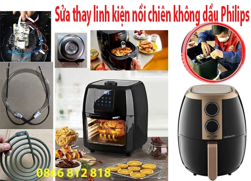 trung tâm bảo hành nồi chiên không dầu Philips