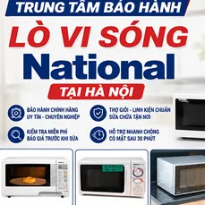 Trung Tâm Bảo Hành Lò Vi Sóng National Tại Hà Nội
