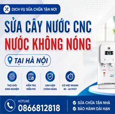 Sửa Cây Nước Nóng Lạnh CNC Không Có Nóng