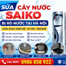 Sửa C&acirc;y Nước Saiko Bị R&ograve; Nước Tại H&agrave; Nội