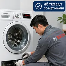 Sửa Máy Giặt Bosch Báo Lỗi E25 F25 Tại Hà Nội