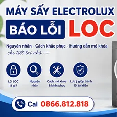 Máy Sấy Electrolux Báo Lỗi LOC