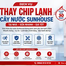 Thay Chip Lạnh C&acirc;y Nước Sunhouse Tại Nh&agrave;