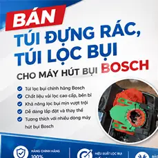 Bán Túi Đựng Rác Túi Lọc Bụi Máy Hút Bụi Bosch