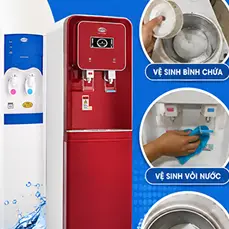 Vệ Sinh C&acirc;y Nước N&oacute;ng Lạnh CNC Tại H&agrave; Nội