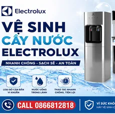 Vệ Sinh Cây Nước Nóng Lạnh Electrolux Tại Hà Nội